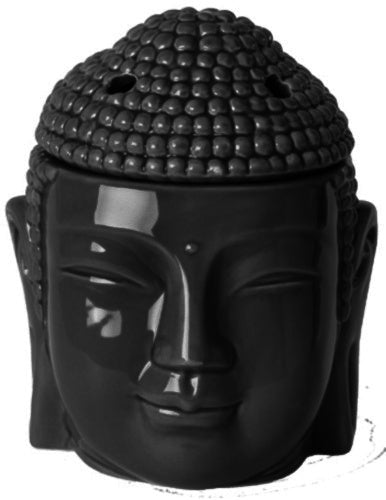 Creascents Waxbrander Boeddha 14,5 X 12 Cm Steen