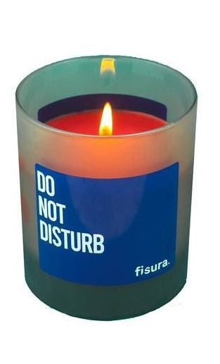 Fisura Kaars Do Not Disturb 7,5 X 12 Cm Wax