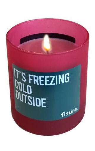 Fisura Kaars It´s Freezing Cold Outside 7,5 X 12 Cm Wax